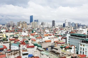 Một góc nội đô Hà Nội.