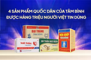 4 sản phẩm Tâm Bình – Niềm tin triệu người Việt