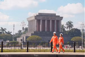 Rà soát hành lang lưới điện tại Quảng trường Ba Đình