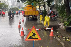 Hà Nội sẽ xây thêm 10 bể ngầm để chống ngập úng 