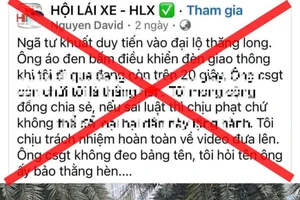 Công an thông tin về 'người có thể điều khiển đèn tín hiệu giao thông' ở Hà Nội