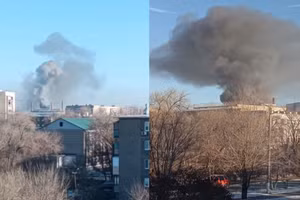 Nhà máy sản xuất hơn 50% lượng đạn pháo của Nga ở Orsk bốc cháy