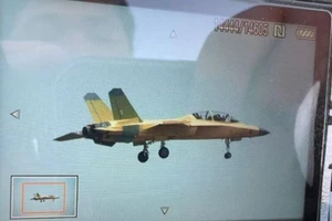 Chiến đấu cơ bí ẩn của Trung Quốc được phát hiện bay thử nghiệm