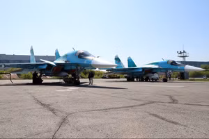 Hàng loạt Su-34 bị phá hủy sau cuộc tấn công vào sân bay Marinovka ở Volgograd