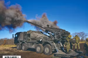 Pháo tự hành bánh lốp Type 19 của Nhật Bản mạnh vượt trội với đạn VULCANO