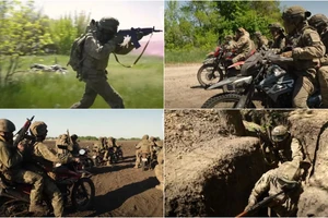 Kiev thành lập đại đội xe mô tô tấn công đầu tiên