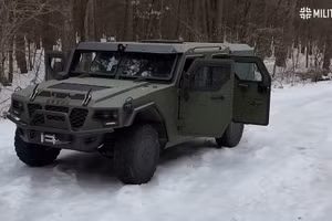 Thiết giáp 'thay thế Humvee' của Ukraine được lắp ráp bằng linh kiện Trung Quốc