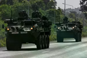 Thái Lan nhận thêm hàng loạt thiết giáp Stryker từ Mỹ