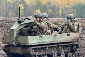 Nền tảng robot Omych bất ngờ được phát hiện gần khu vực chiến sự