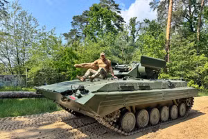 Lực lượng đặc nhiệm Omega được trang bị BMP-1TS độc đáo