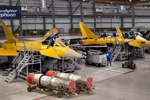 Cột mốc quan trọng khi chiếc Eurofighter Typhoon thứ 600 được giao