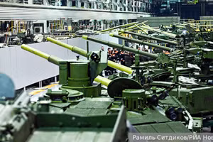 Uralvagonzavod đã tăng gấp 4 lần sản lượng xe tăng