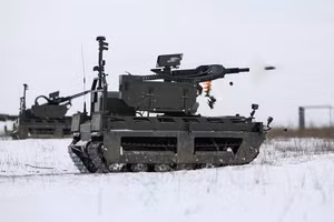 Robot phóng lựu Kourier lập thành tích xuất sắc trong thực chiến