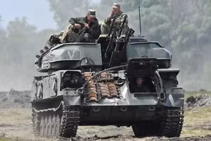 Pháo phòng không tự hành ZSU-23-4 Shilka lần đầu tham gia mũi xung kích