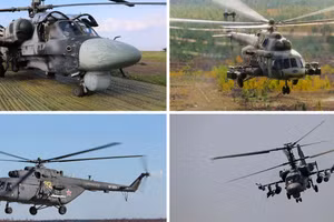 HIMARS phá hủy cùng lúc 4 trực thăng ở khu vực Belgorod