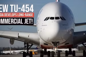 Tu-454 đầy triển vọng sẽ thay thế cùng lúc 3 máy bay chở khách của Nga?