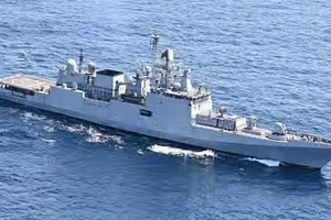 Khinh hạm Dự án 11356 âm thầm tiến vào vùng biển Phần Lan