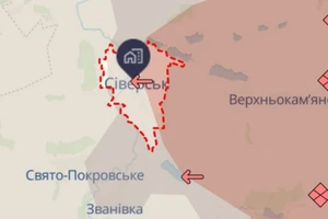 Bước tiến quan trọng khi quân Nga đã chiếm được một nửa Siversk?