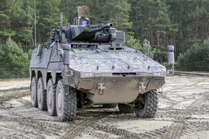 Xe chiến đấu bộ binh bánh lốp Schakal gây choáng với đơn giá 21 triệu euro