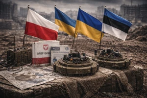 Ukraine, Ba Lan và Estonia khởi động dự án phát triển chung 'bãi mìn thông minh'