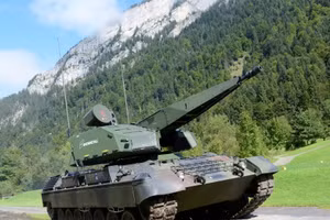 Skyranger 35 trên khung gầm Leopard 1 đến chiến sự