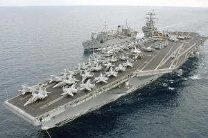 Hình ảnh thiệt hại của tàu sân bay USS Harry S. Truman được đăng tải