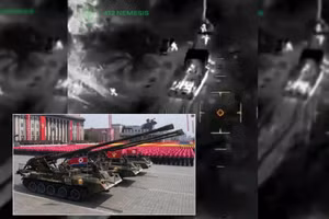 Pháo tự hành Koksan đầu tiên bị phá hủy khi mới tham chiến chưa lâu