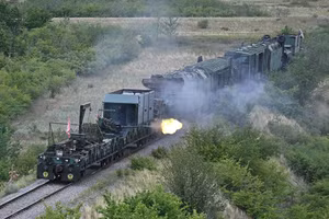 Đoàn tàu bọc thép tái xuất chiến trường cho nhiệm vụ đặc biệt