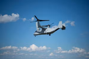 Thủy quân lục chiến Mỹ nhận chiếc MV-22B Osprey cuối cùng 