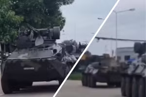 Thiết giáp chở quân BTR-3E1 mạnh nhất Thái Lan