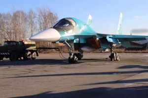 Thêm một lô máy bay ném bom tiền tuyến Su-34 được bàn giao