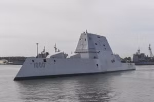 Khu trục hạm Zumwalt sắp có khả năng bắn tên lửa siêu thanh 'tương tự Zircon'