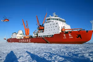 Trung Quốc sẽ chế tạo tàu phá băng siêu mạnh để kiểm soát Bắc Cực