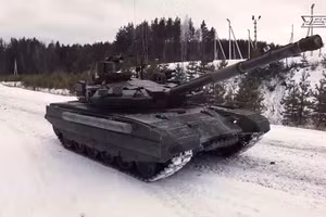 Xe tăng T-90M bất khả xâm phạm khi được tích hợp Arena-M với 'chế độ chống UAV'