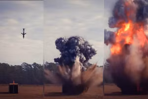 Tên lửa hành trình ERAM của Ukraine phóng thành công từ tiêm kích F-16