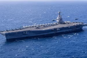 Đã có báo cáo về vụ cháy trên tàu sân bay USS Gerald R. Ford của Mỹ