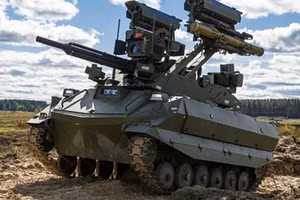 Tuyên bố có 700 robot mặt đất trên chiến trường và sẽ tăng thêm