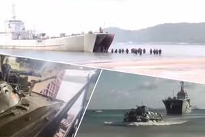 Báo nước ngoài quan tâm cuộc diễn tập đổ bộ của Việt Nam