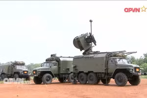 Sử dụng tổ hợp tác chiến điện tử Krasukha-4 tối tân