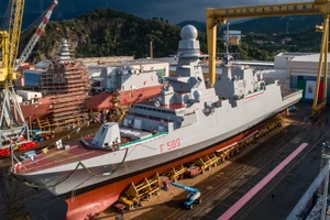 Fincantieri thần tốc bàn giao khinh hạm tàng hình FREMM thứ 10