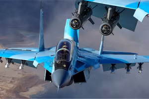 MiG-35 lần đầu phá hủy mục tiêu trên không trong thực chiến