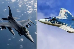 F-16 của Không quân Ukraine bị rơi là do Su-57 Nga bắn hạ?