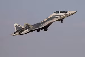 Tiêm kích Su-57 vừa rơi của Nga là loại Su-57D mới ra mắt?