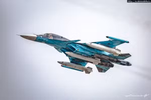 Tên lửa hành trình Kh-101 sẽ được phóng từ oanh tạc cơ Su-34?