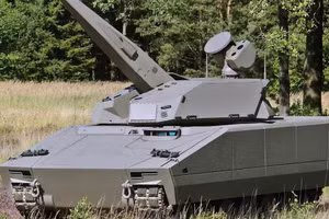 Xe chiến đấu bộ binh Lynx trở thành 'sát thủ UAV' nhờ module Skyranger 35