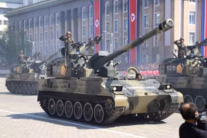 Triều Tiên phát triển đạn pháo và lựu pháo có thể bắn trúng mục tiêu cách 40 km