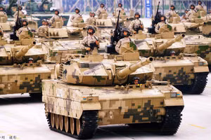 Trung Quốc giao hàng loạt xe tăng Type 15 tối tân cho khách hàng đặc biệt