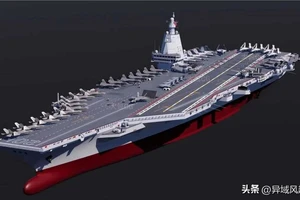 Trung Quốc bắt đầu đóng tàu sân bay hạt nhân Type 004 lớn nhất châu Á