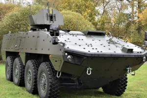 Nhật Bản bắt đầu sản xuất xe bọc thép chở quân Patria AMV XP siêu hiện đại