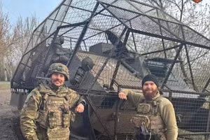 Lữ đoàn Lyut đã nhận được xe bọc thép chở quân BMR M-600